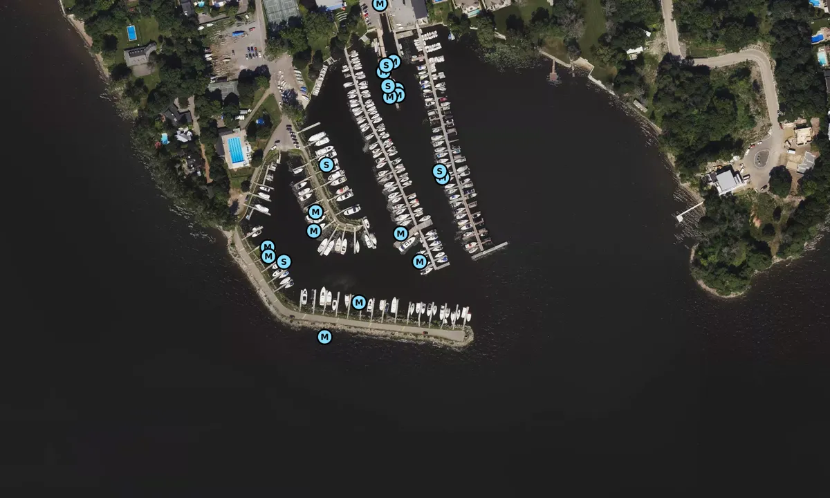 Satelite image of The Royal St-Lawrence Yacht Club