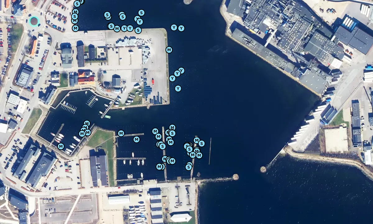 Satelite image of Thisted Sejlklub