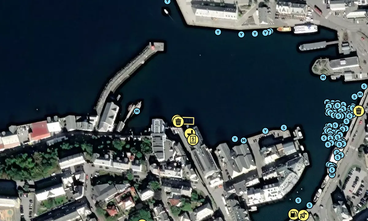 Satelite image of Thon Hotell Ålesund