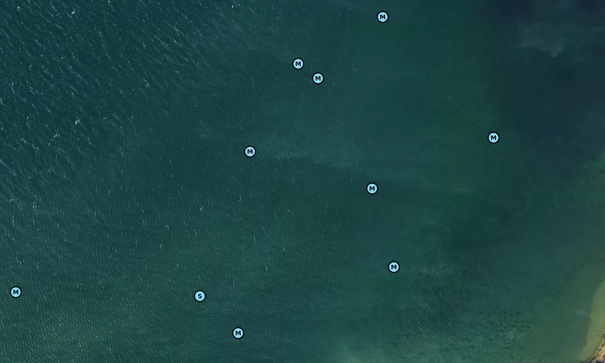 Satelite image of Thorness Bay