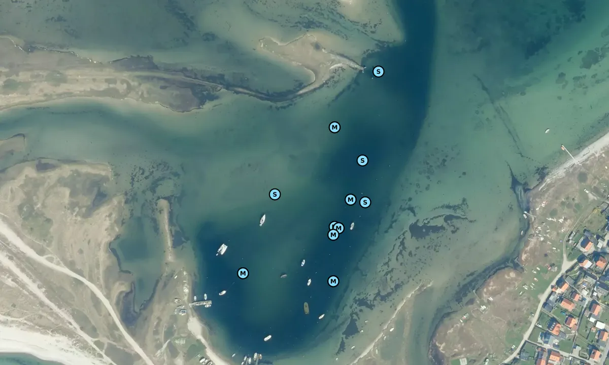 Satelite image of Thorøhuse
