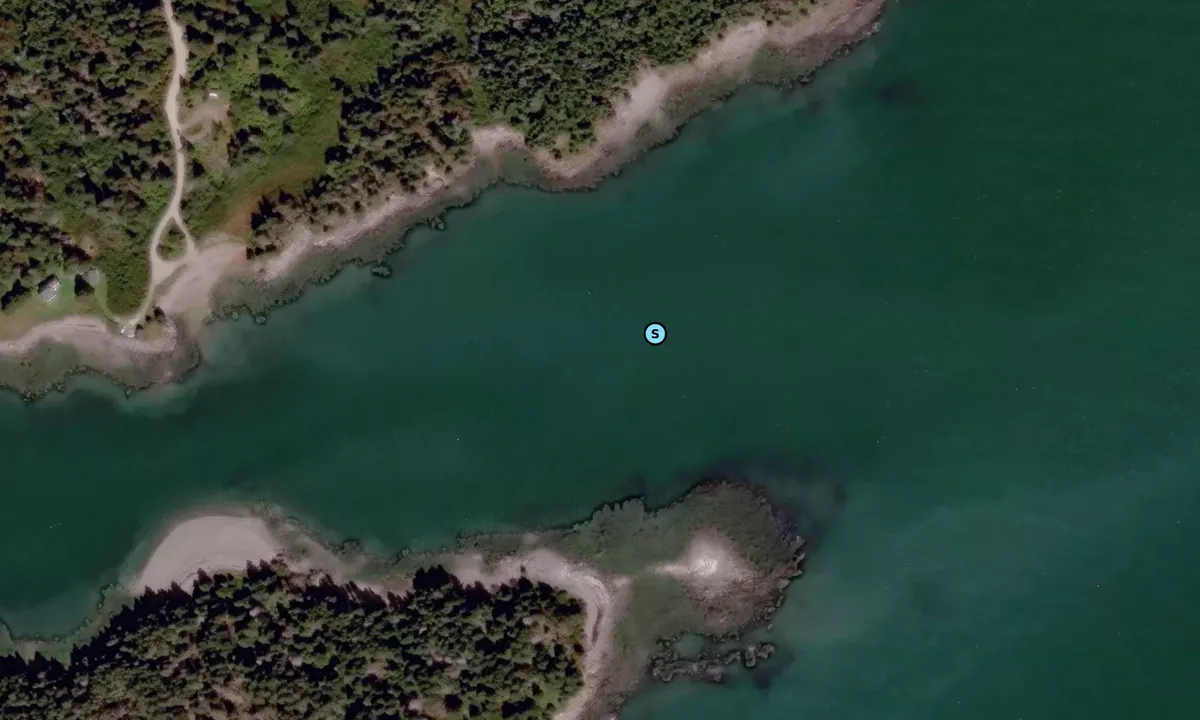 Satelite image of Tibbett Island