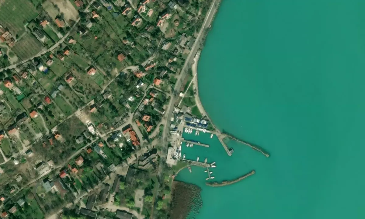 Satelite image of Tihany Sailing School Ltd.