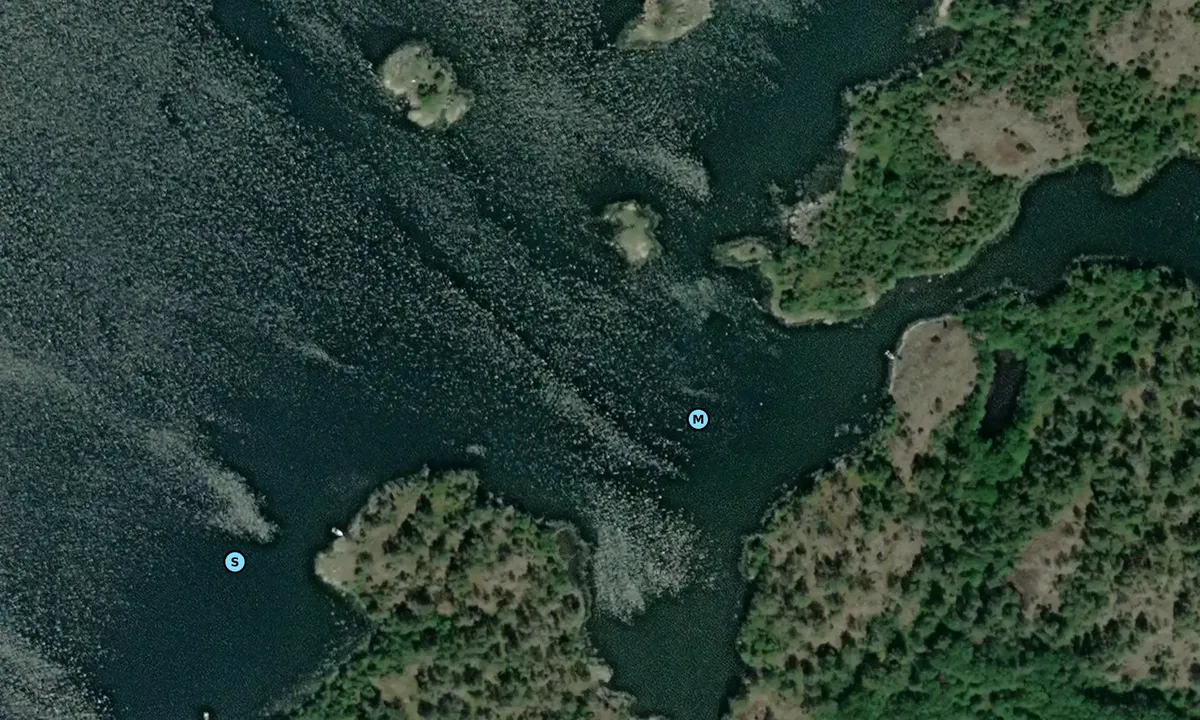Satelite image of Tillingeö