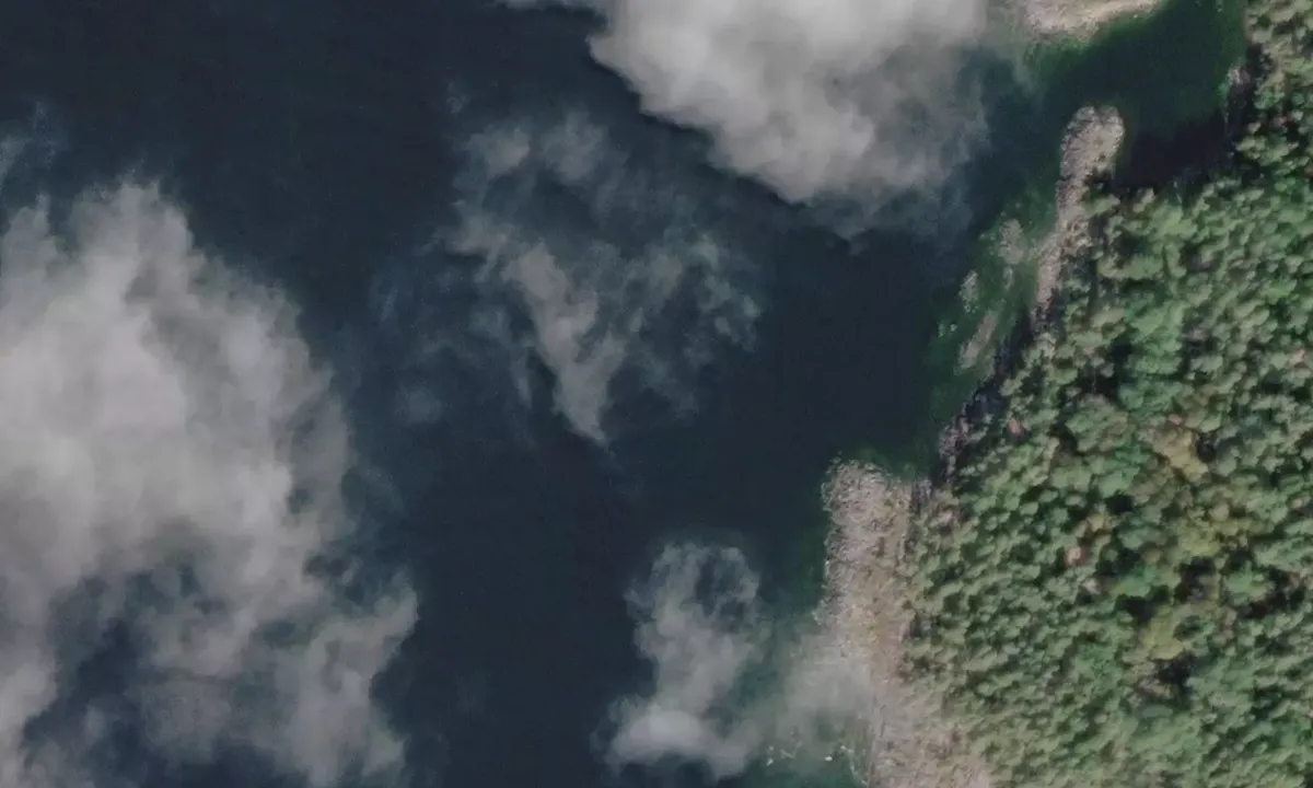 Satelite image of Timmeröarna - Västra