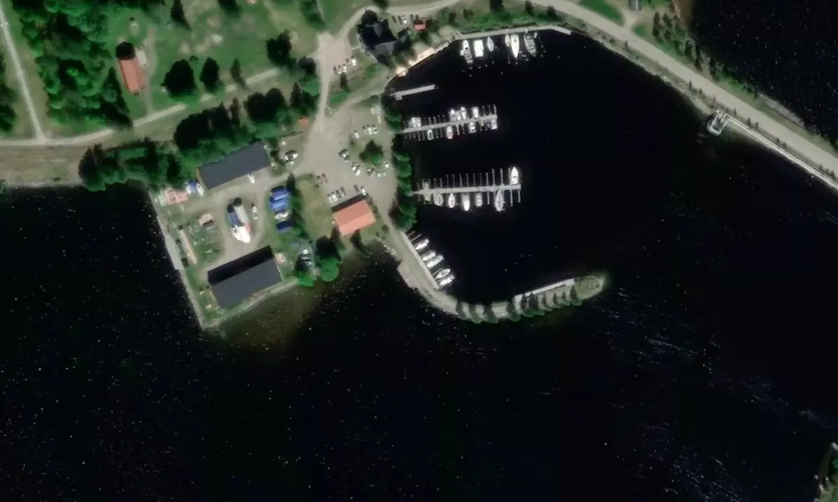 Satelite image of Timrå