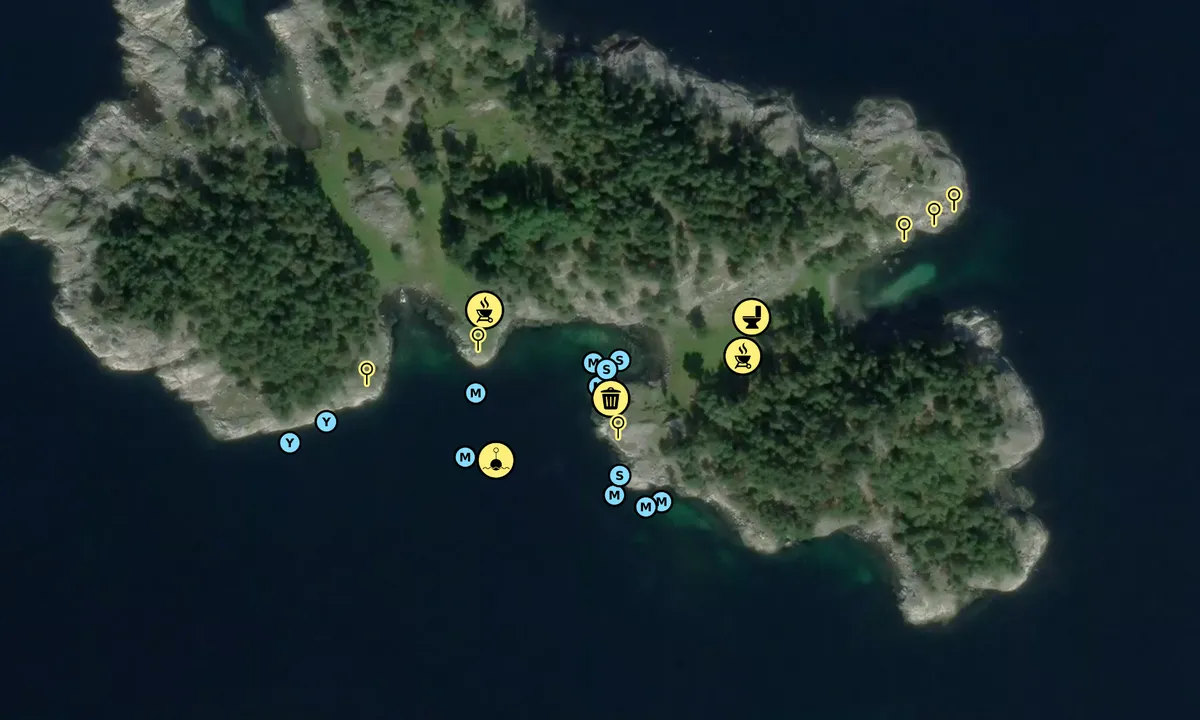 Satelite image of Tingholmen