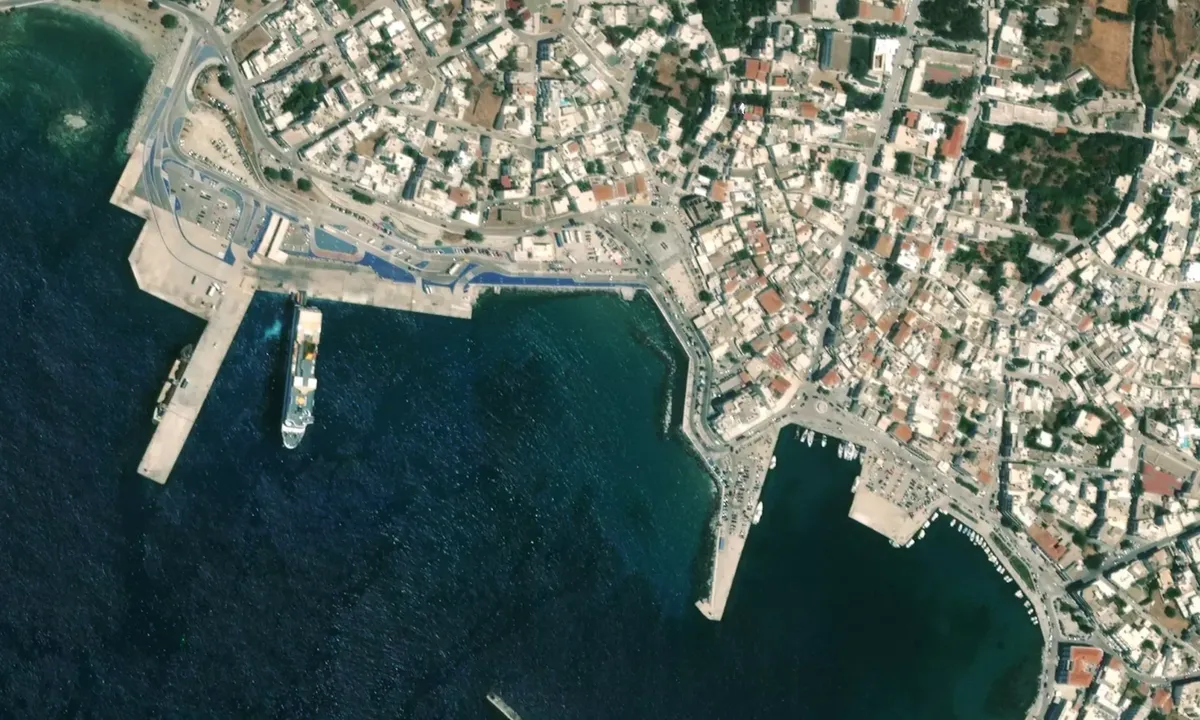 Flyfoto av Tinos