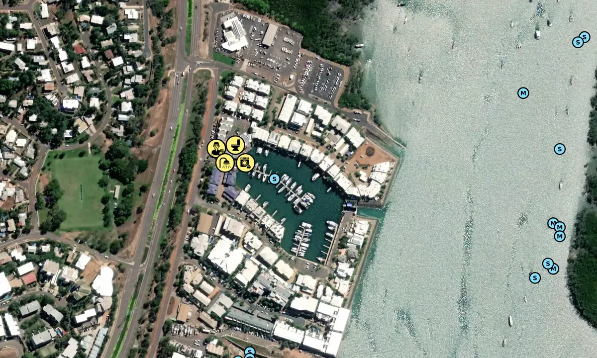 Satelite image of Tipperary Waters Marina - Stuart Park