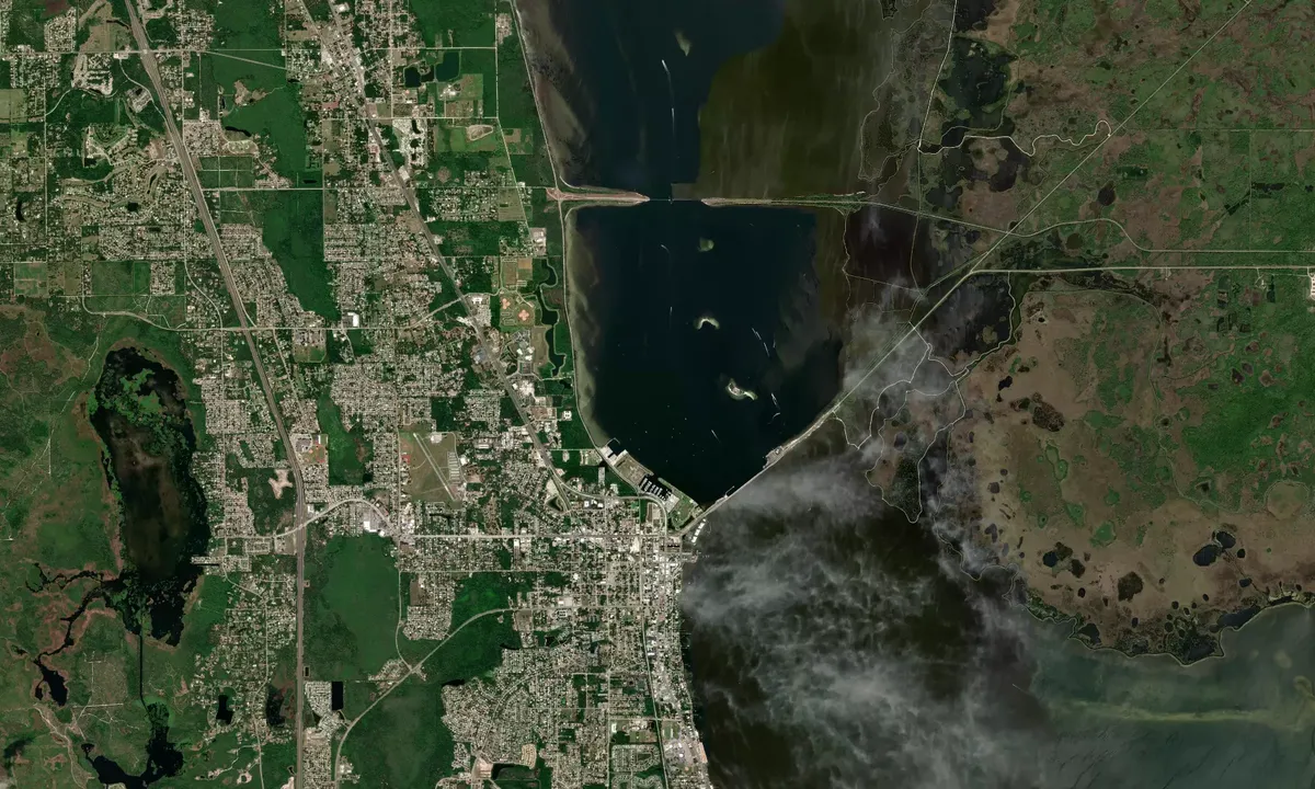 Flyfoto av Titusville - Brevard