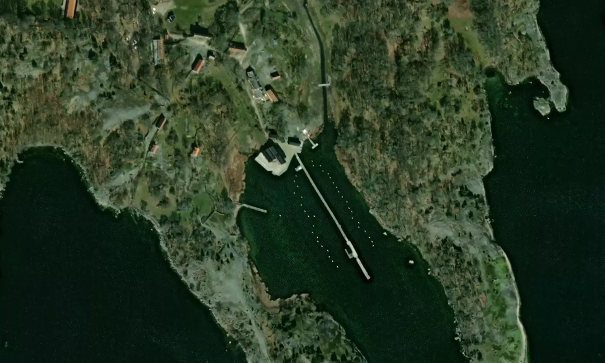 Flyfoto av Tjärö - Bräkne-hoby