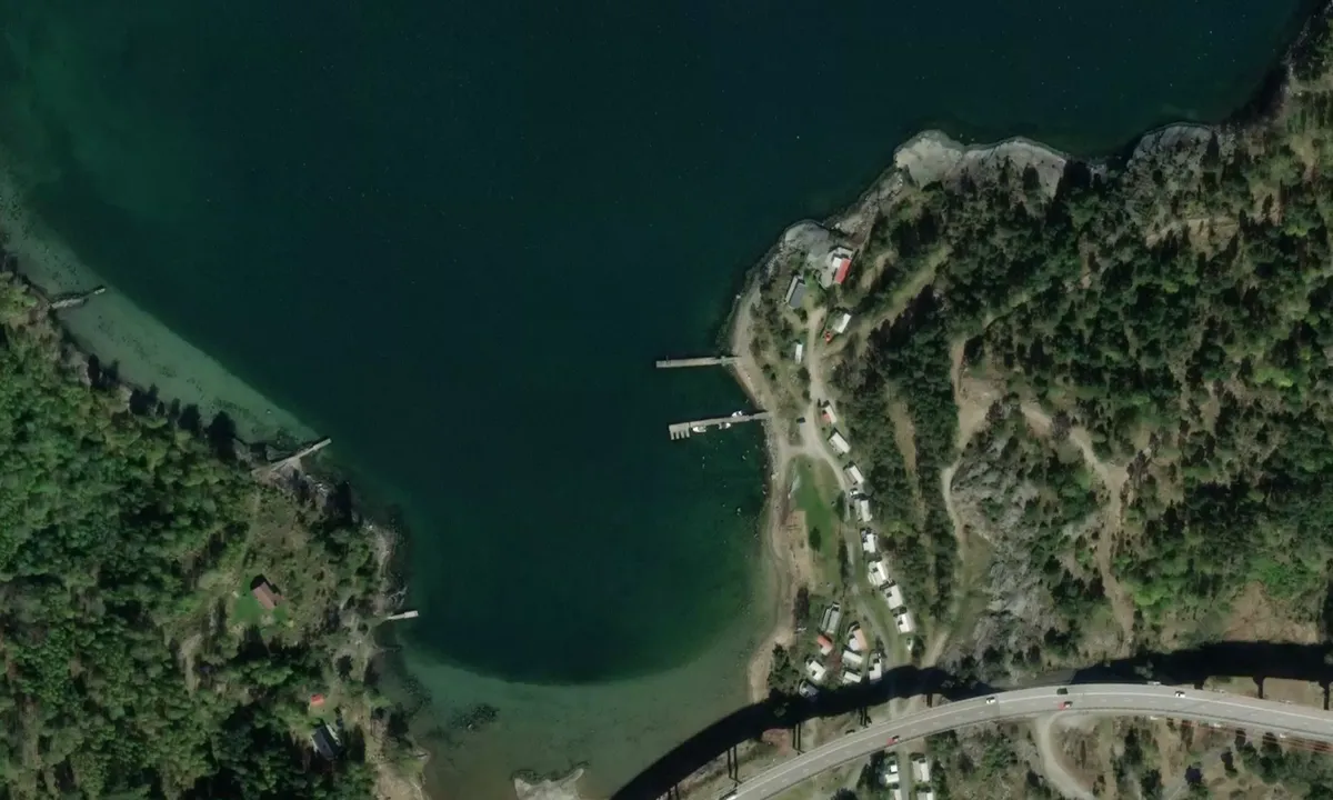 Flyfoto av Tjörnbron