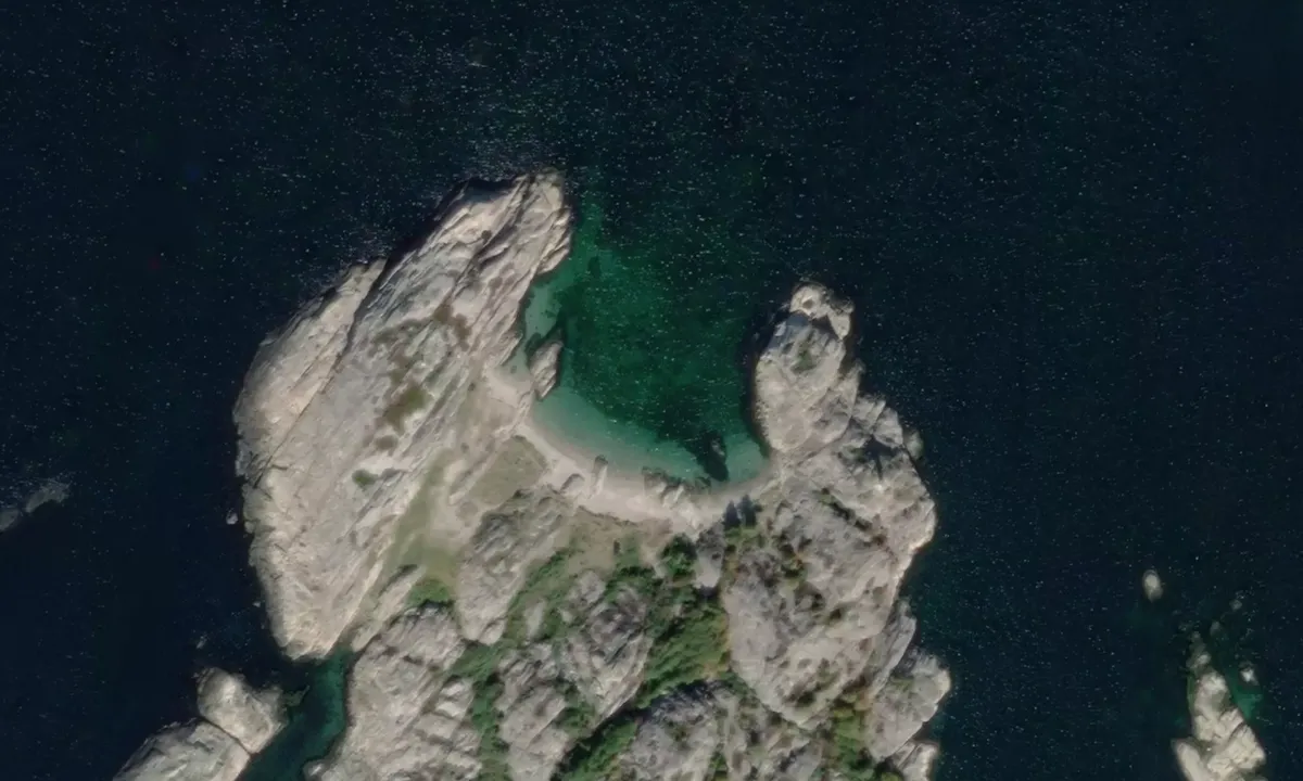 Flyfoto av Tjurholmen