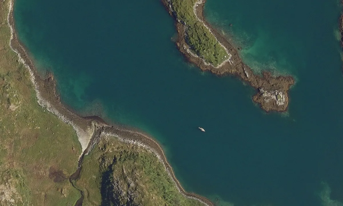 Flyfoto av Toftefjorden