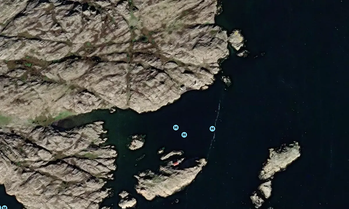 Satelite image of Toftö - Stora Saltskav