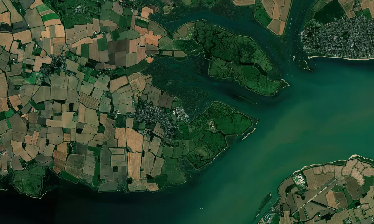 Flyfoto av Tollesbury Marina - Maldon