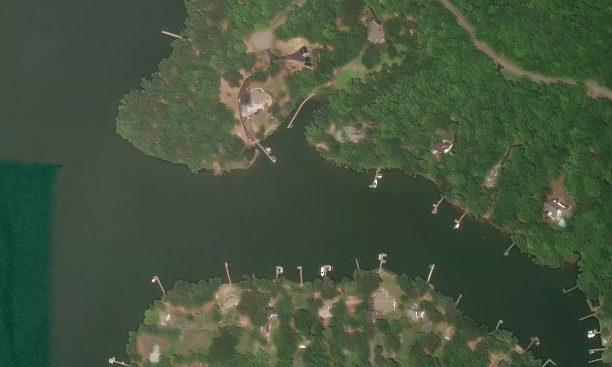 Satelite image of Tongue Creek