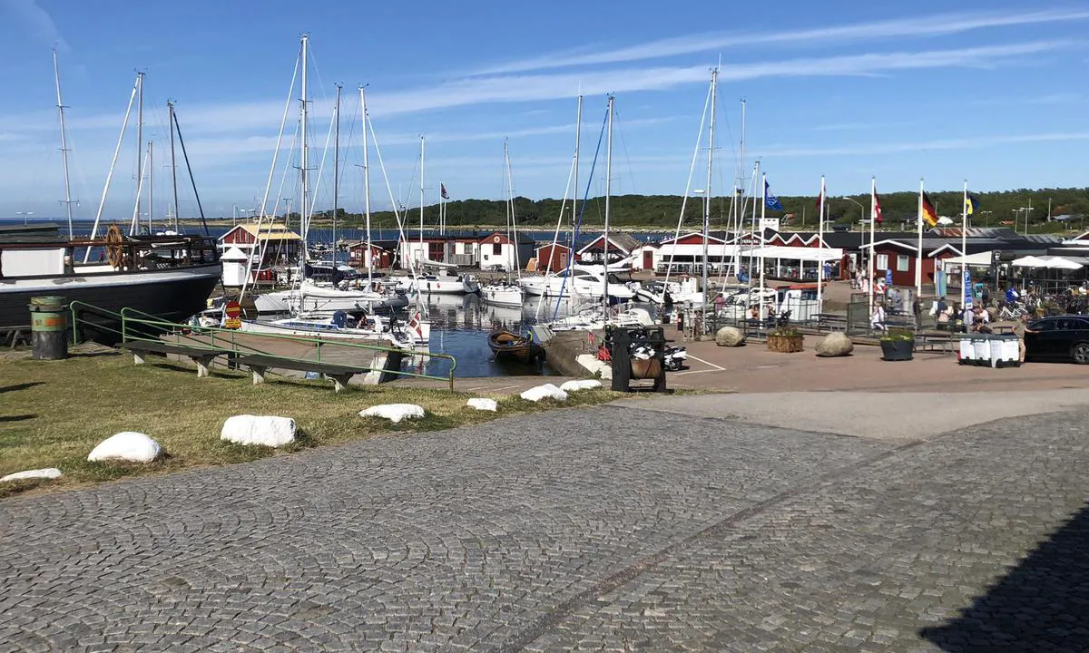 Torekov: Gjestehavn sett fra syd