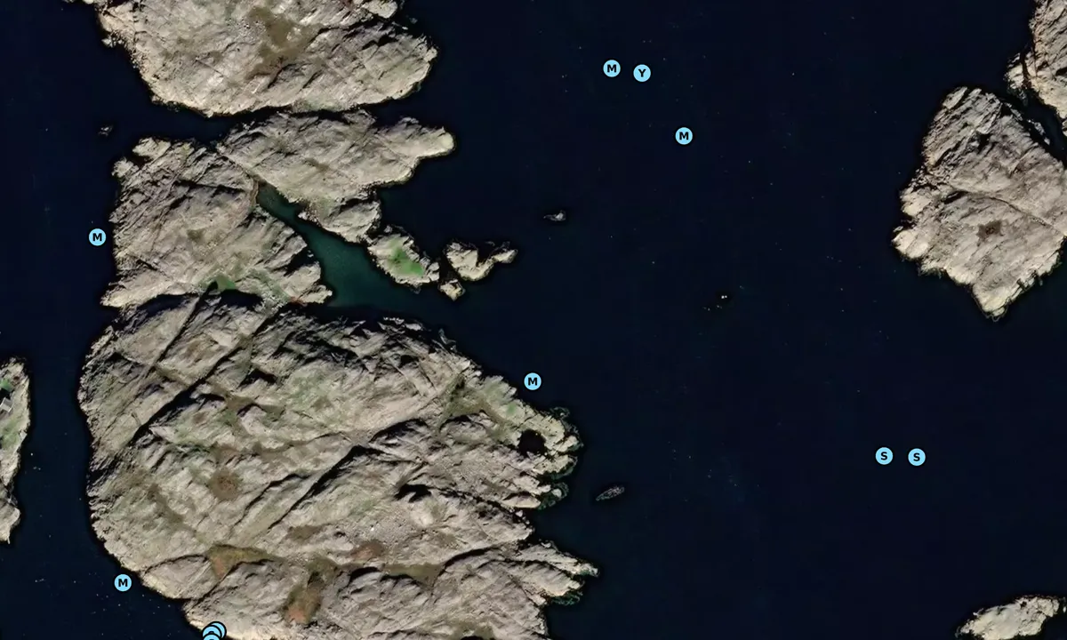 Satelite image of Tornholmen