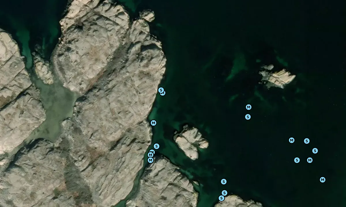 Satelite image of Tornholmen - Fiskebäckskil