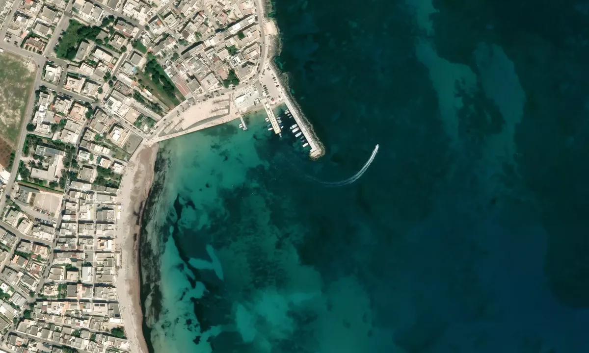 Satelite image of Torre Canne