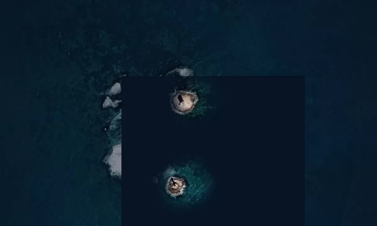 Flyfoto av Torre della Meloria