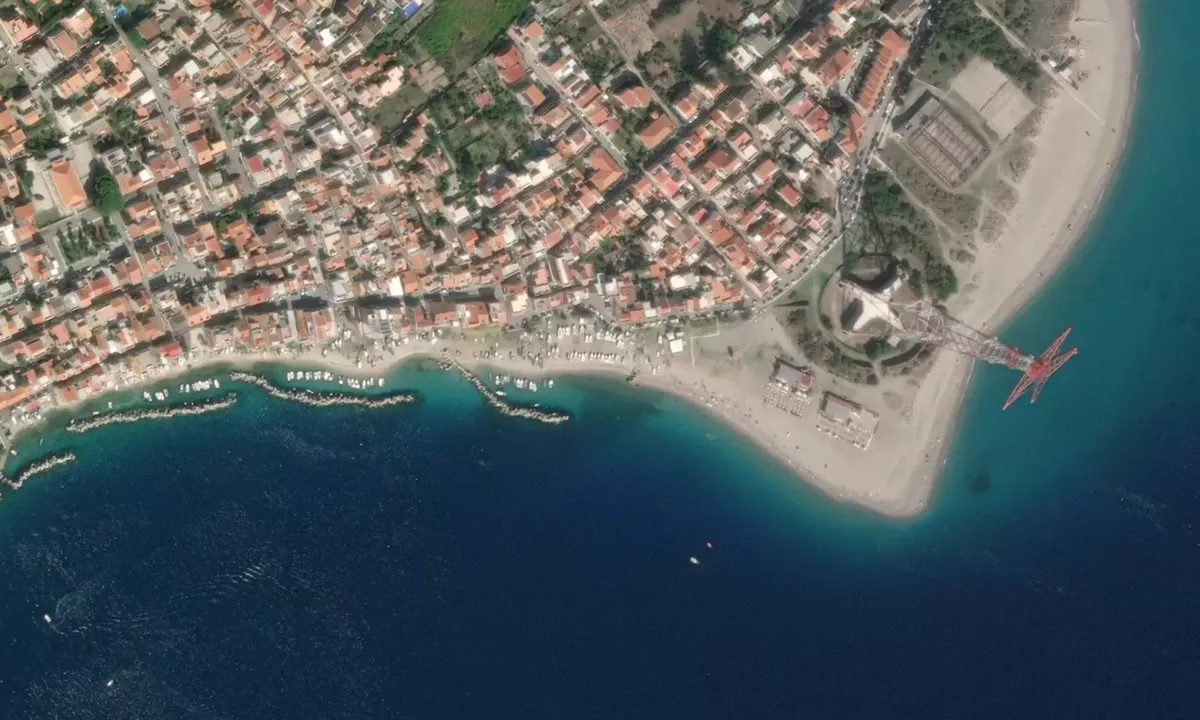 Satelite image of Torre Faro