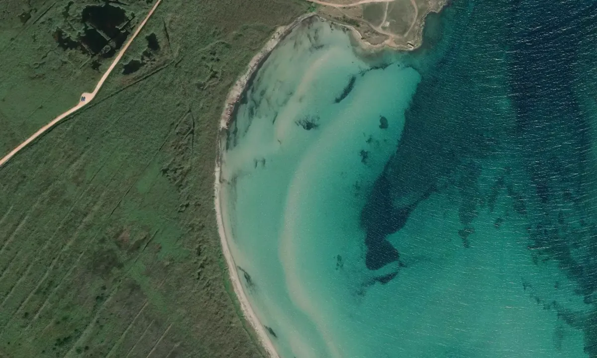 Satelite image of Torre Guaceto