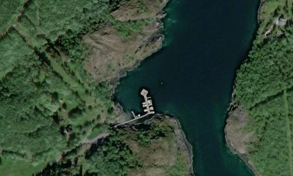Satelite image of Torsgrøva Småbåthavn