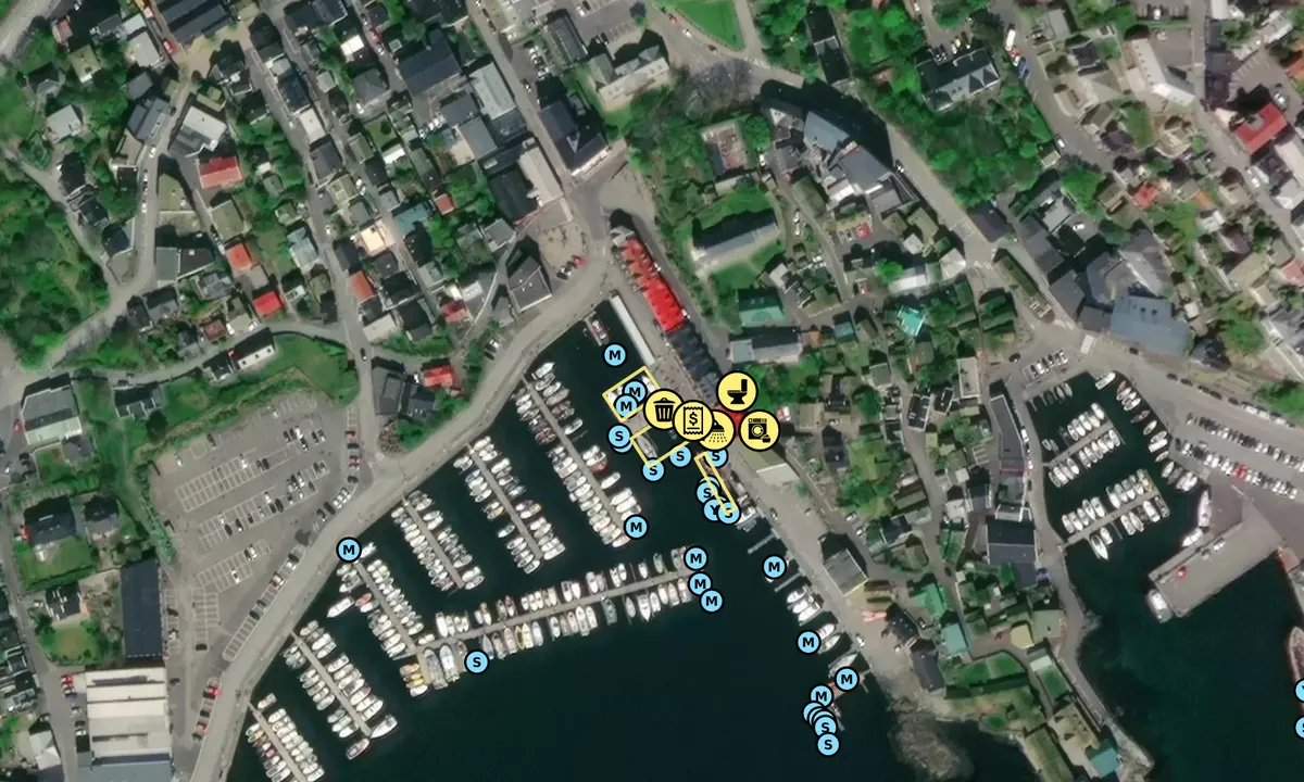 Satelite image of Torshavn