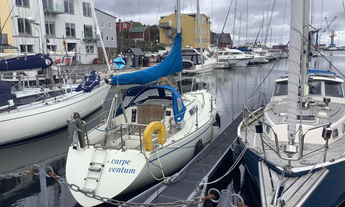 Torshavn: Finger berths.