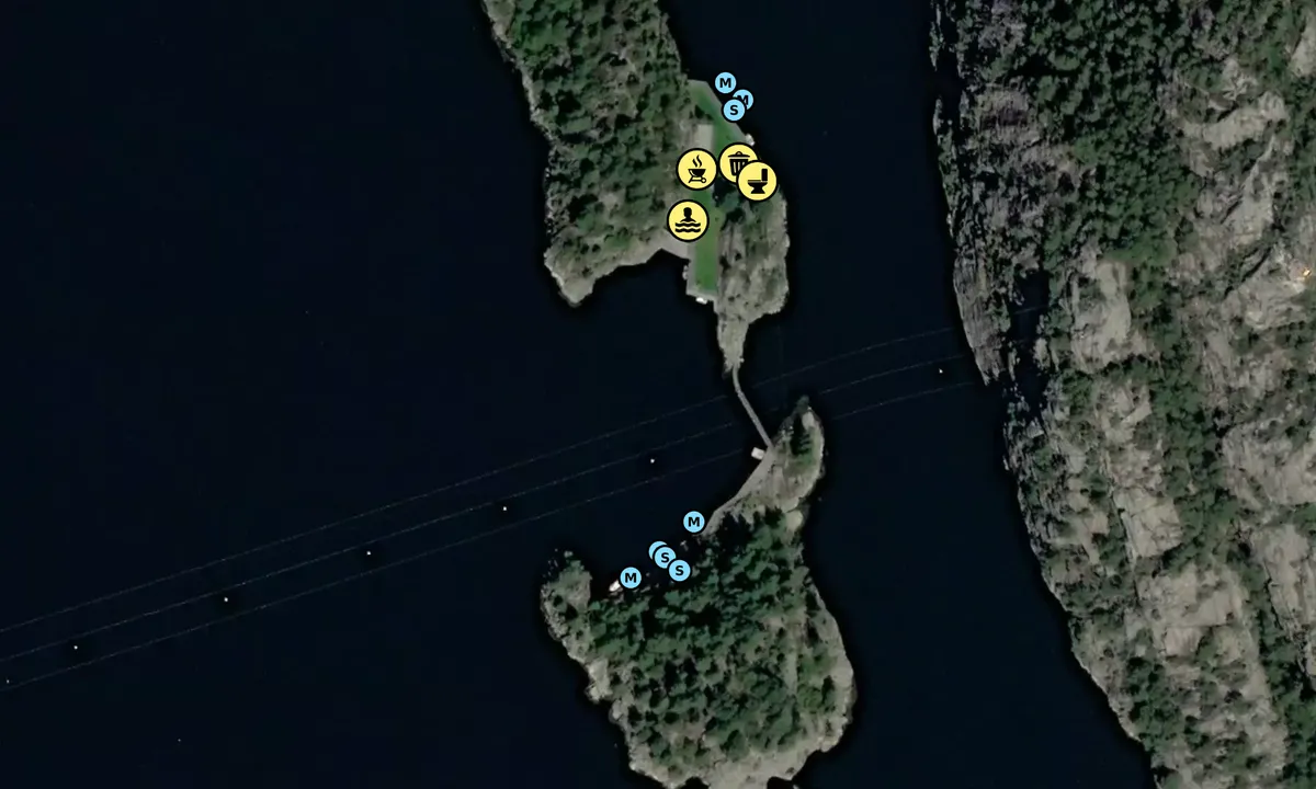 Satelite image of Torsøy