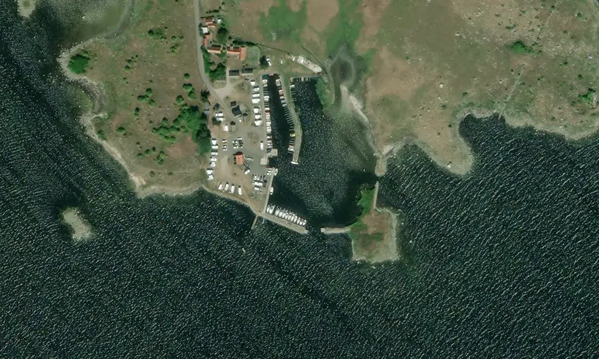 Satelite image of Tosteberga