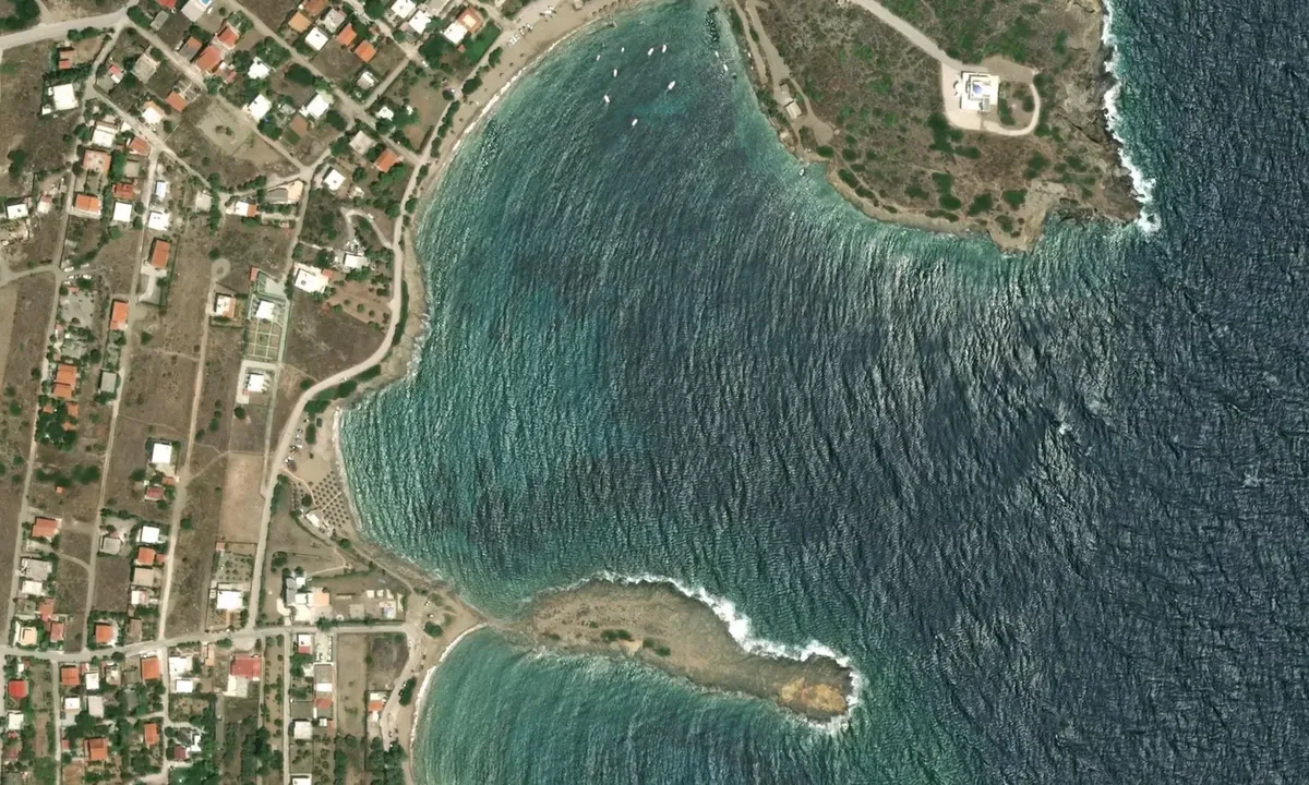 Satelite image of Tourkolimani