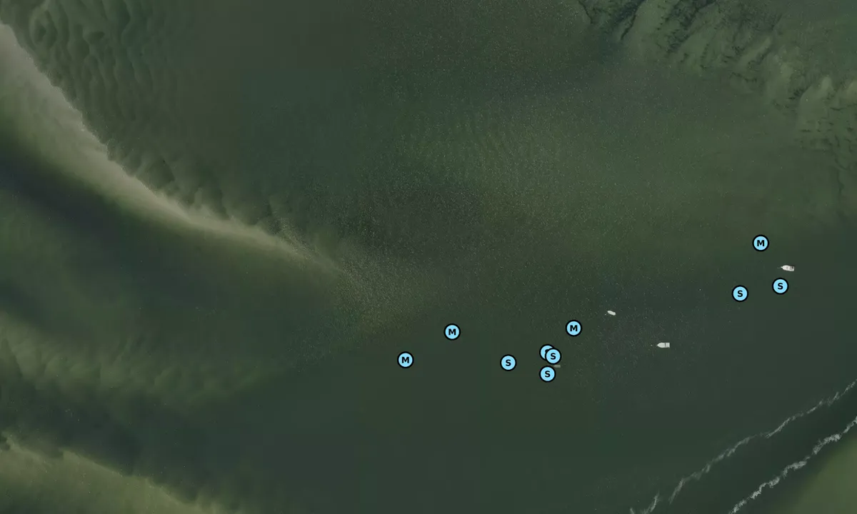 Satelite image of Town Island