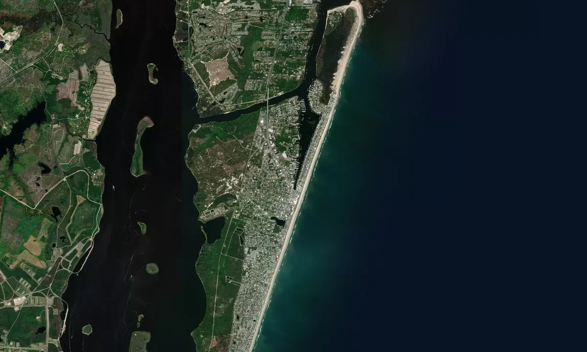 Flyfoto av Town of Carolina Beach Marina