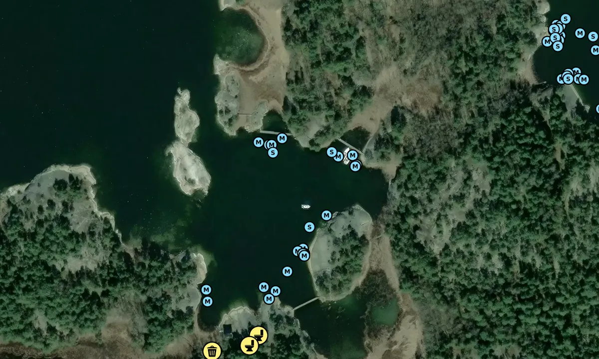 Satelite image of Trälhavets Båtklubb - Lilla Kastet - Bockviken