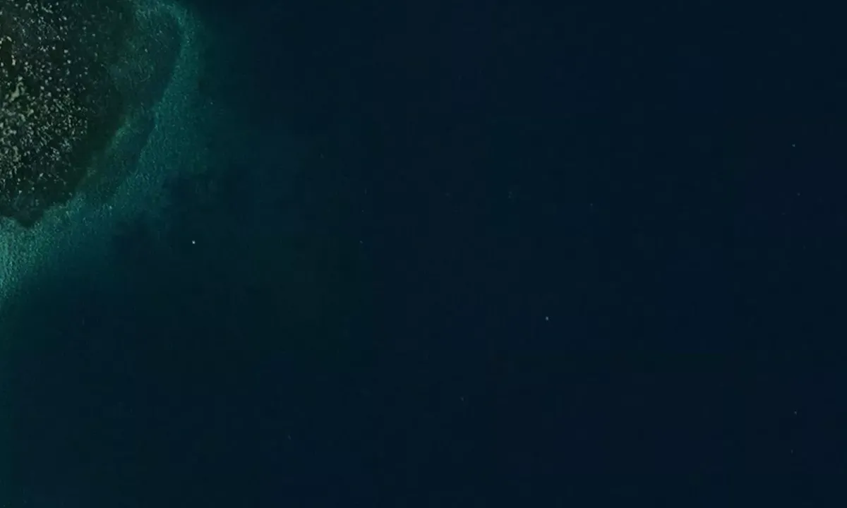 Satelite image of Tranesvågen - Risøyhamn