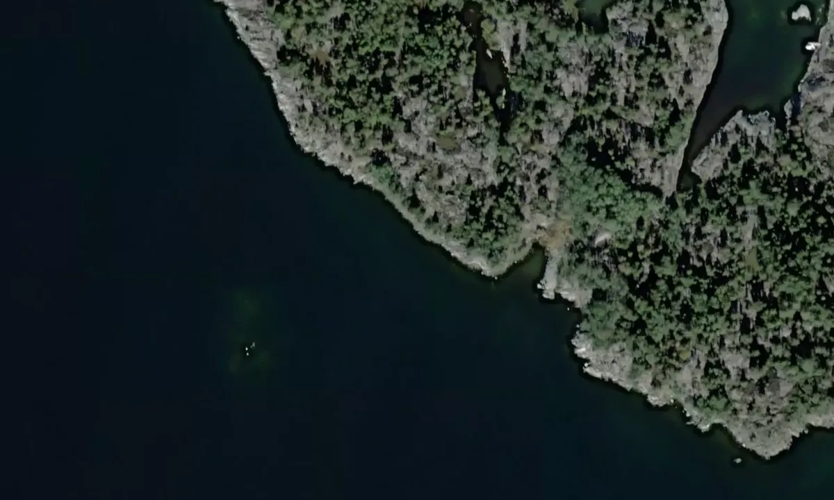 Satelite image of Trångskär