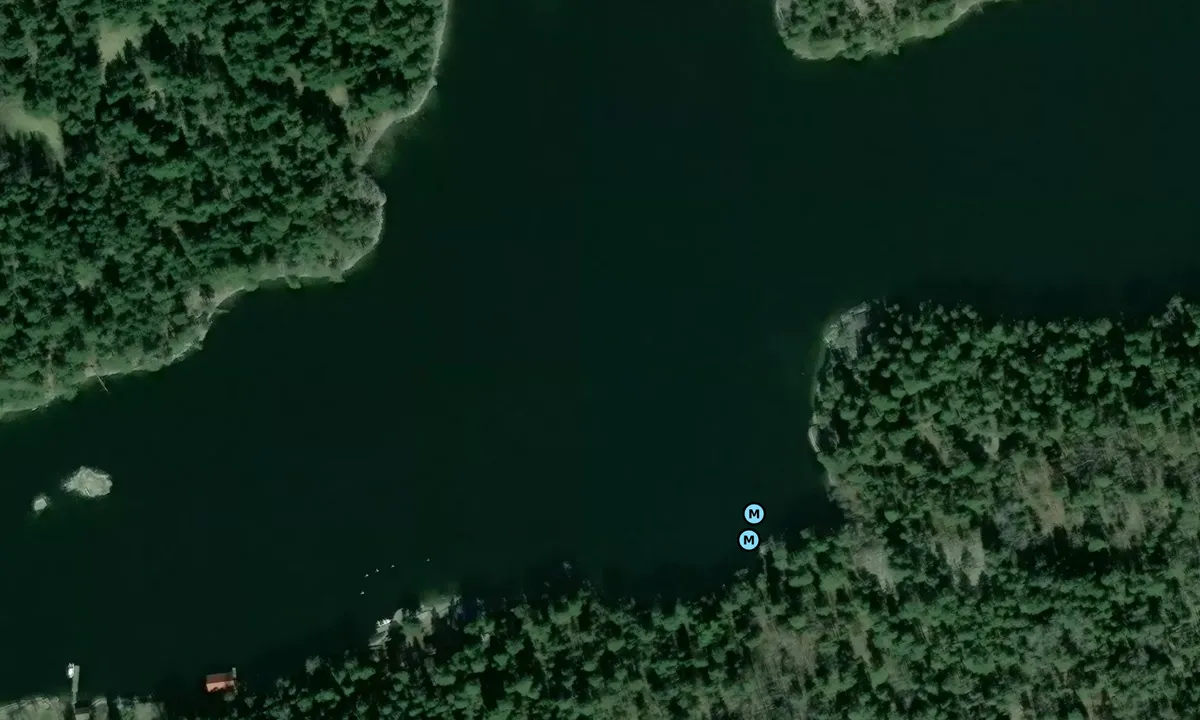 Satelite image of Träskö - Högholmen
