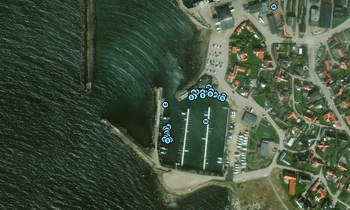 Satelite image of Träslövsläge