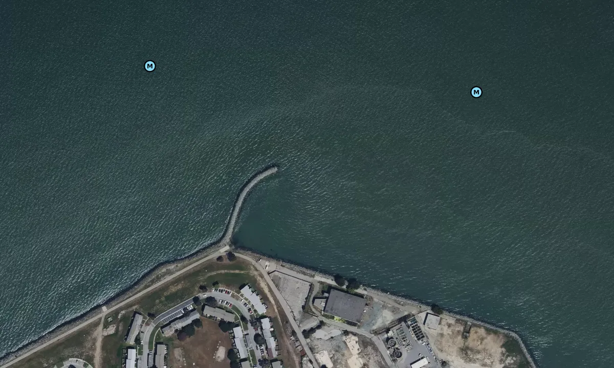 Satelite image of Treasure Island North Light