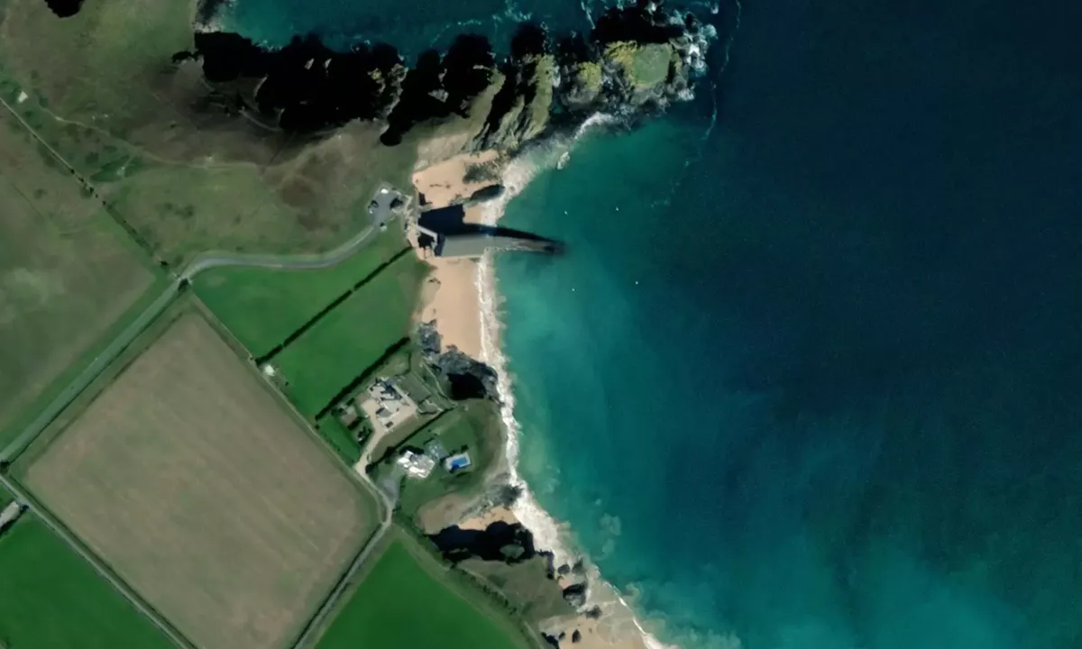 Flyfoto av trevose head