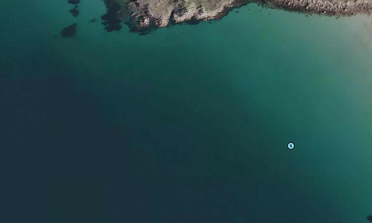 Satelite image of Trez Bihan