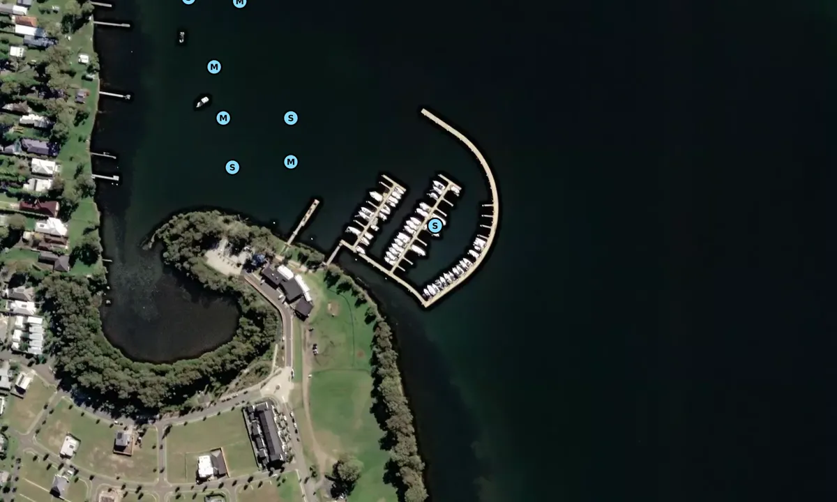 Satelite image of TRINITY POINT MARINA