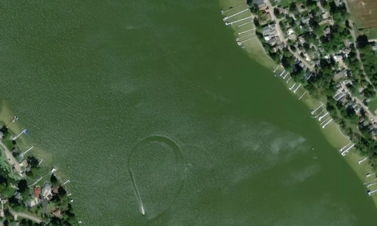 Flyfoto av trolling run 4