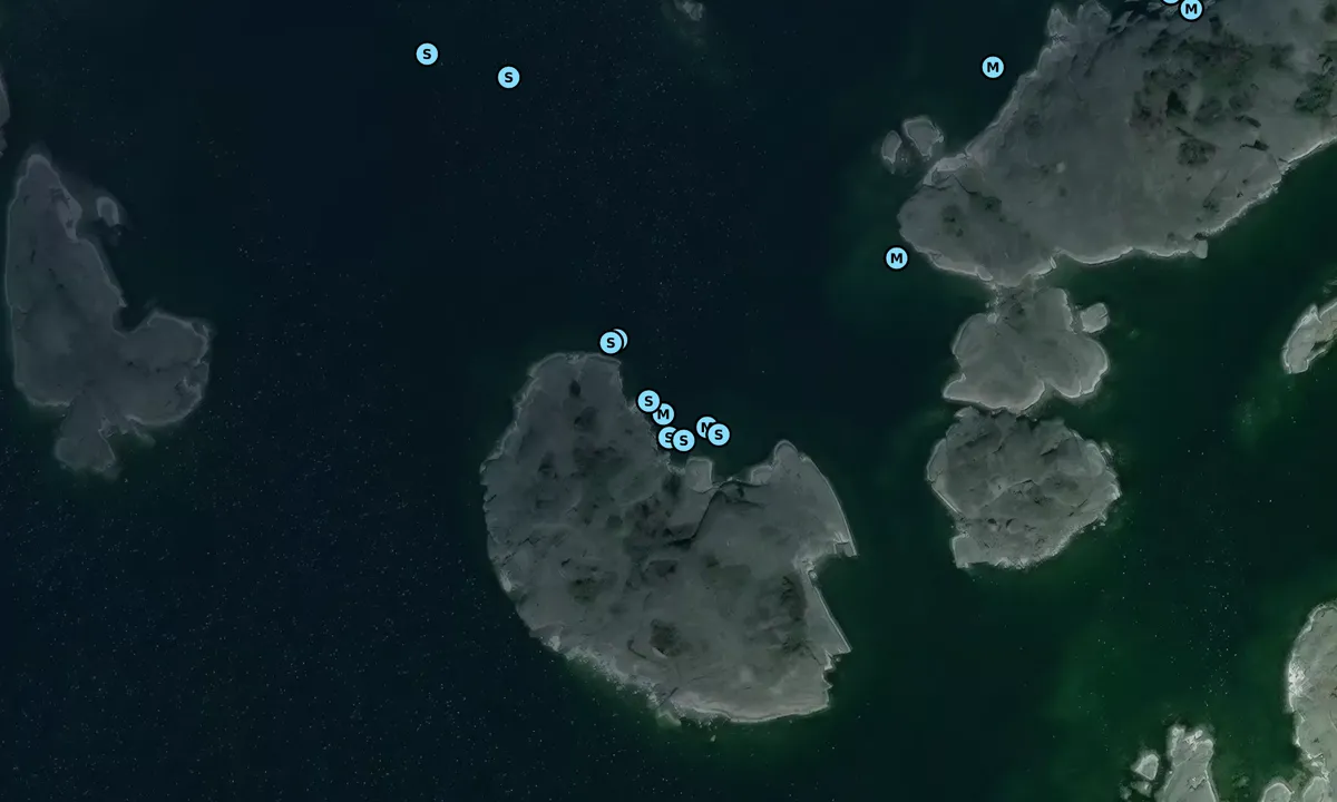 Satelite image of Trollkobben