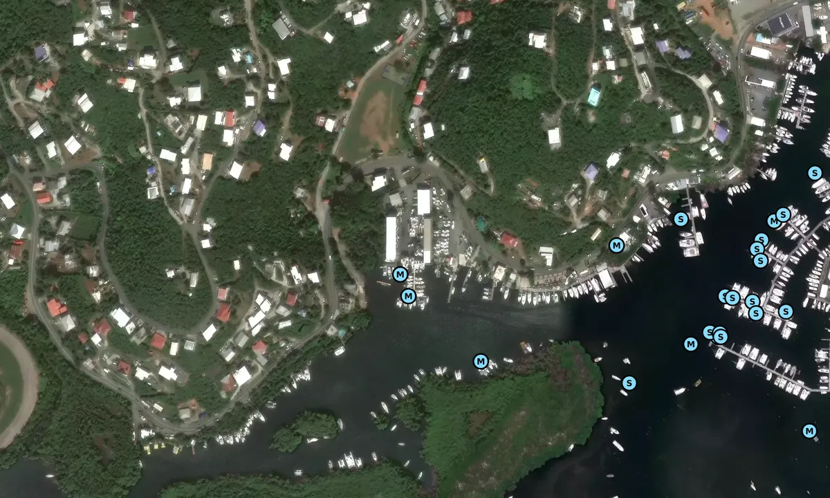 Satelite image of Tropical Marine