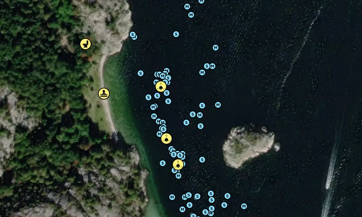 Satelite image of Trossö - SXK Västkust