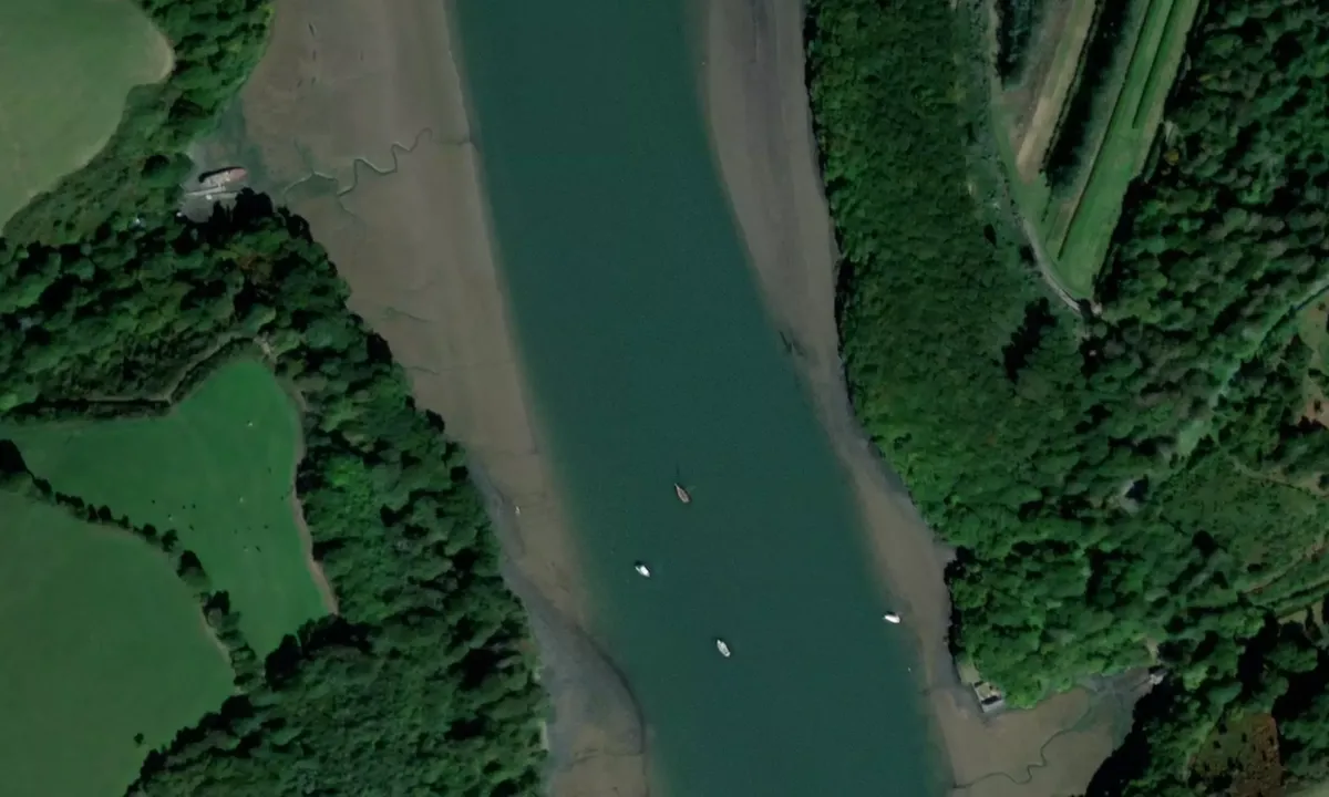 Flyfoto av Truro River